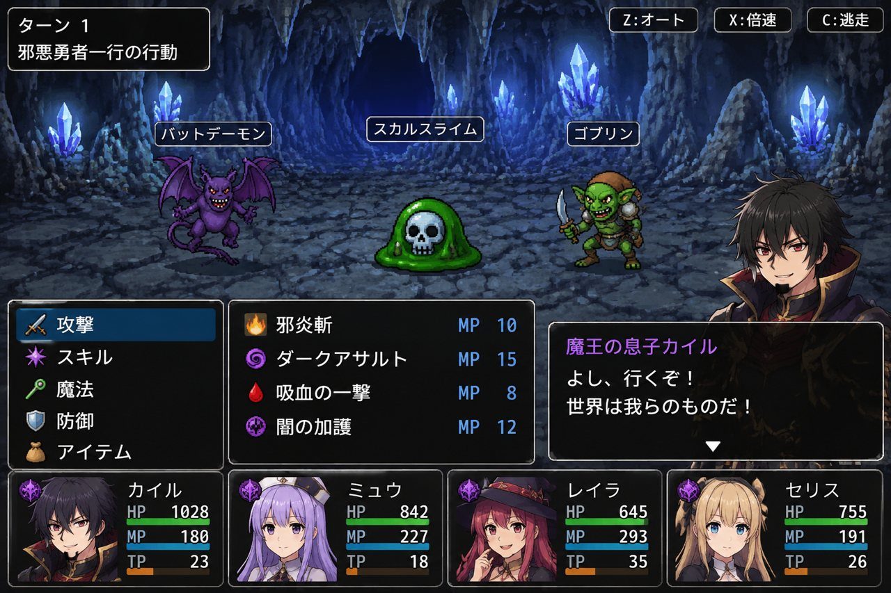 邪恶勇者一行 日式RPG 资料图 1