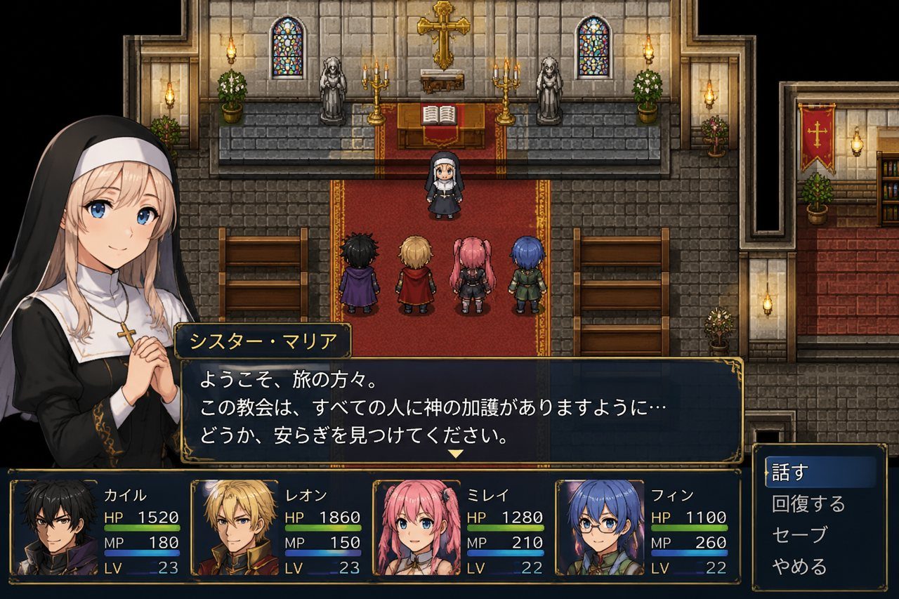 邪恶勇者一行 剧情RPG 场景图 2